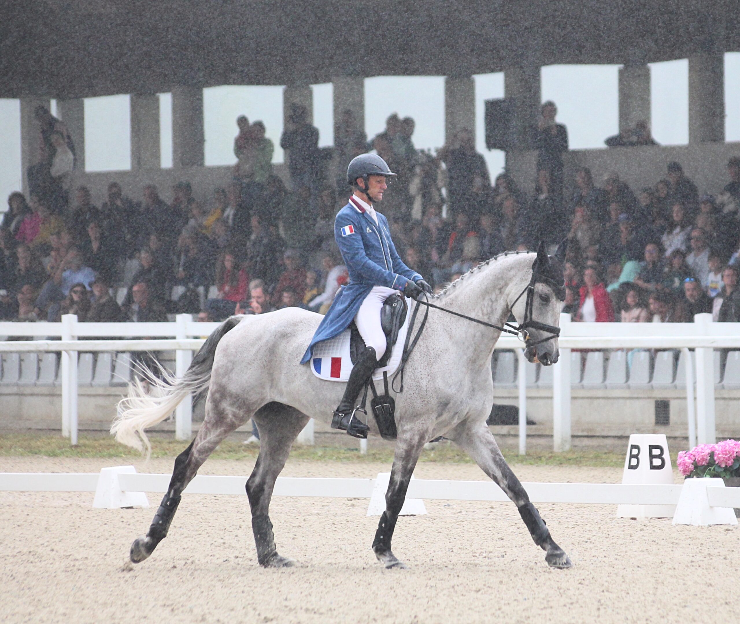 Retour en images sur le passage de l’équipe de France de Concours Complet au parc !